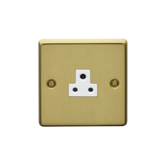 سوكت تليفون 3pin لون برونزي
