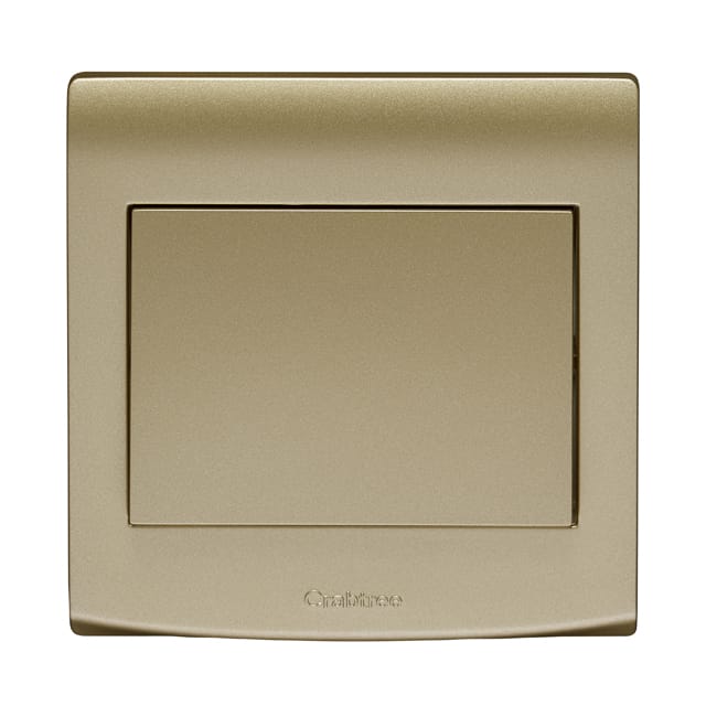 مفتاح مفرد 2 واي ذهبي كبسة عريضة (كرابتري اليبس) EP770/ WH كرابتري إليبس