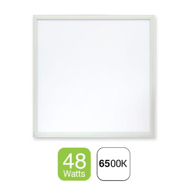 بانل ليد مربع 48 وات- لون ابيض- 4800 لومن-  مقاس 60*60سم - ماركة برافو